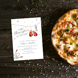 Little Champion Medal Boxing Sport Baby Shower Einladung