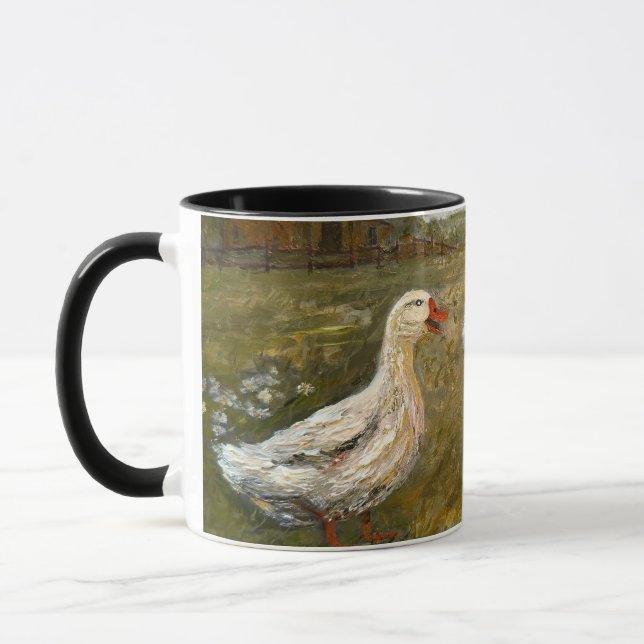 Little Chat: Whimsical Christmas Farm Animal Tasse (Links)