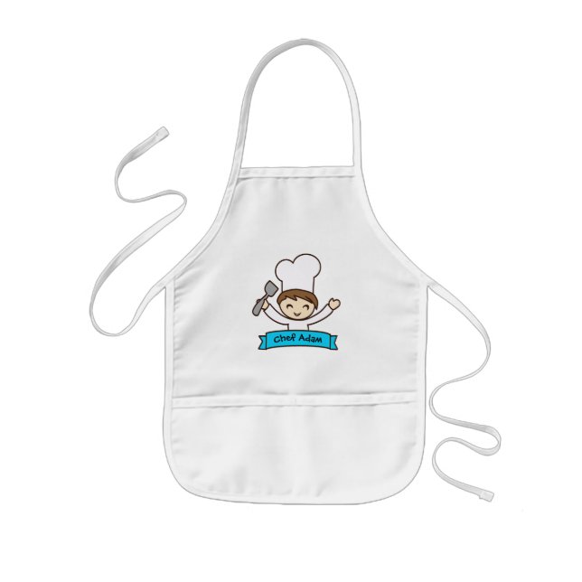 "Little Chef" Kids' Graphic Apron Kinderschürze (Vorne)