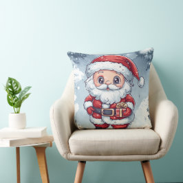 Little Chibi Santa Claus Kissen