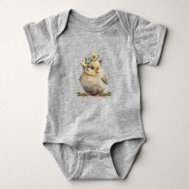 Little Chick Baby Bodysuit Baby Strampler (Vorderseite)