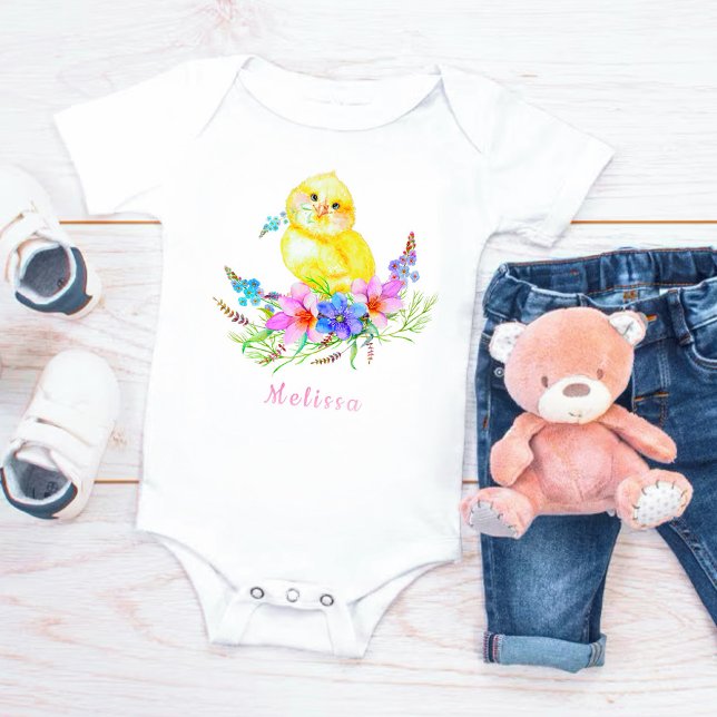 Little Chick Baby Bodysuit Baby Strampler (Von Creator hochgeladen)