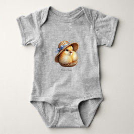 Little Chick Blue Ribbon Baby Bodysuit Baby Strampler