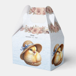 Little Chick Blue Ribbon Fevor Box Geschenkschachtel