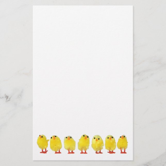 Little Chicks Stationery Briefpapier (Vorderseite)