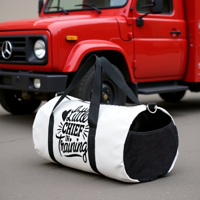  Little Chief In Training White Duffle Bag (Von Creator hochgeladen)