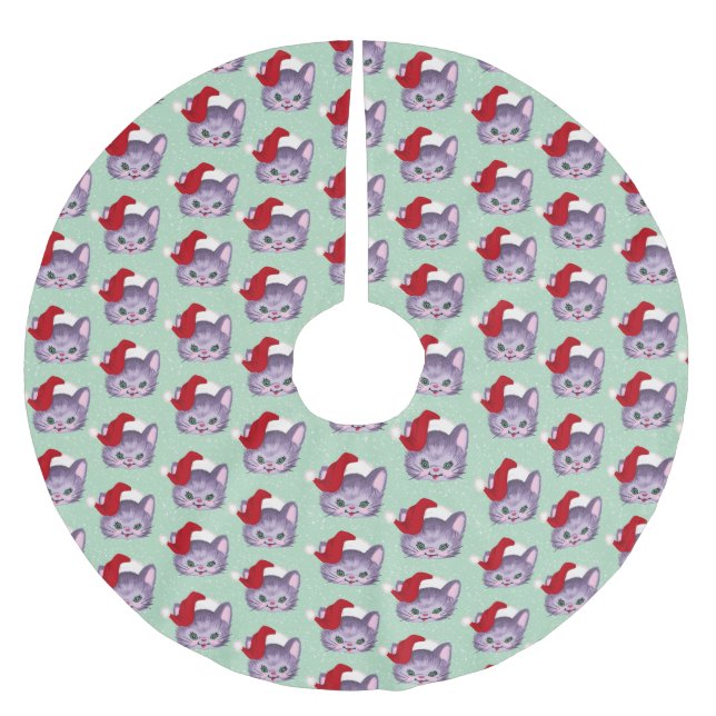 Little Chloe Polyester Weihnachtsbaumdecke (Vorderseite)