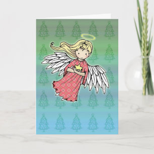Little Christmas Angel Card Feiertagskarte