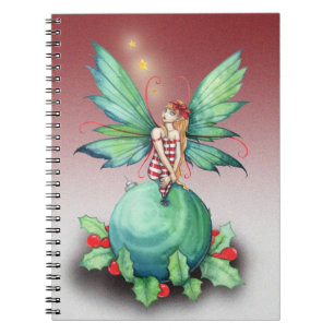 Little Christmas Fairy Notebook Notizblock