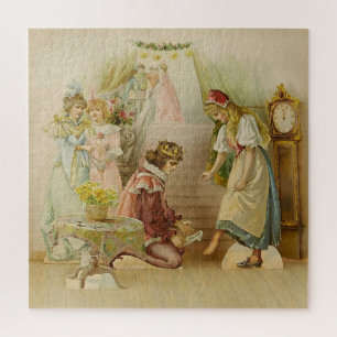 „Little Cinders“ Feen-Kunst von E S Hardy Puzzle