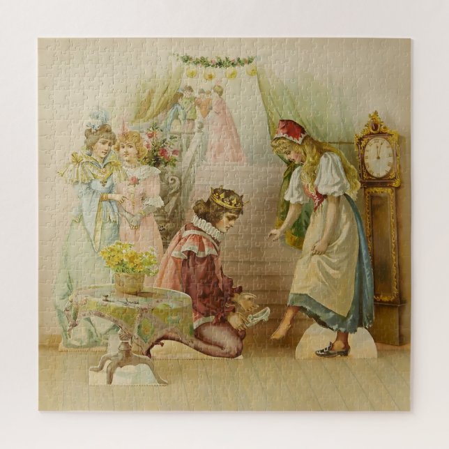 „Little Cinders“ Feen-Kunst von E S Hardy Puzzle (Vertikal)