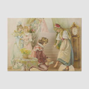 „Little Cinders“ Feen-Kunst von E S Hardy Seidenpapier