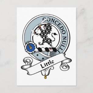 Little Clan Abzeichen Postkarte