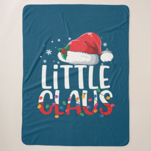 Little Claus Christmas Pajamas Matching Family Xma Sherpadecke