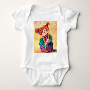 Little Clown Baby Bodysuit Happy Circus Strampler