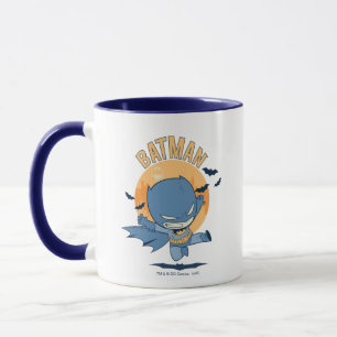 Little Comic Batman Flying Kick Tasse