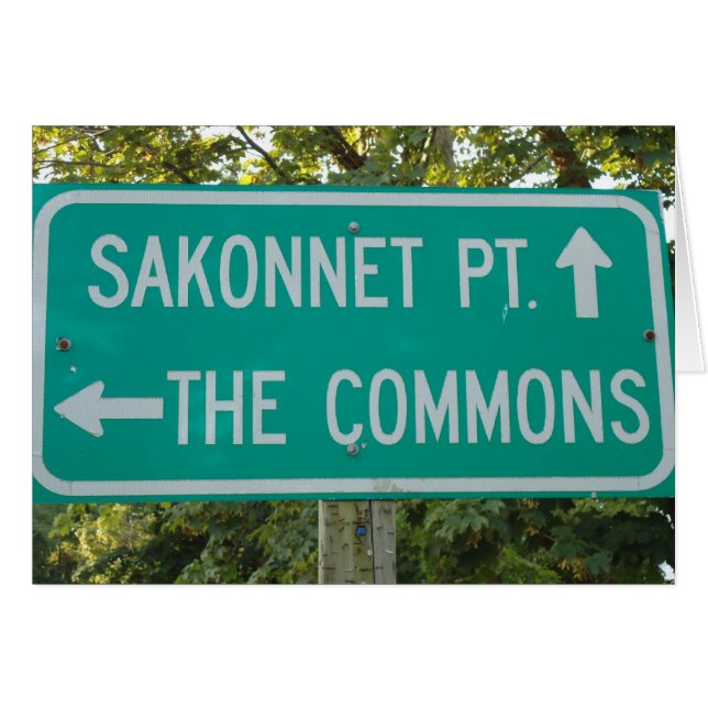 Little Compton, RI - Commons, Sakonnet Point Card (Vorderseite (Horizontal))