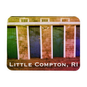 Little Compton, RI Summer Beach Cabanas (LC) Magnet