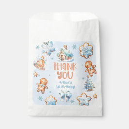 Little Cookie Boy 1. Geburtstag Danke Geschenktütchen