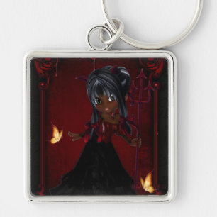 Little Cookie Devil Girl Design 4 Schlüsselanhänge Schlüsselanhänger