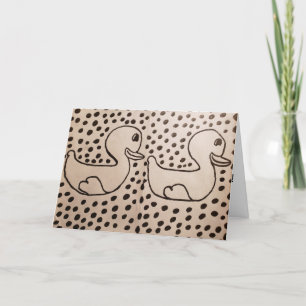 Little Corey's Laboratory Sharpie Zeichnend Geburt Karte