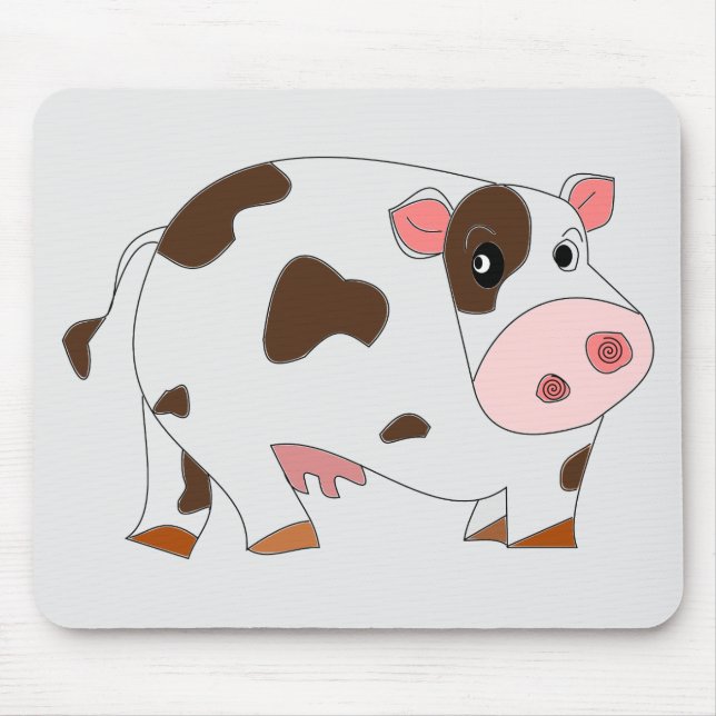 Little Cow Mouse Pad Mousepad (Vorne)