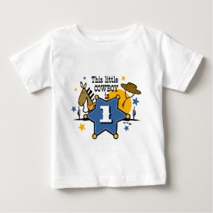 Little Cowboy 1. Geburtstag T - Shirt