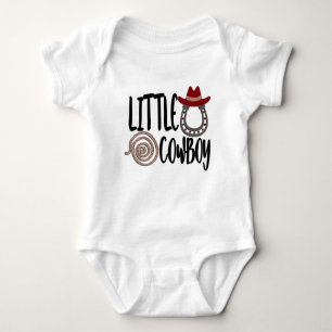 Little Cowboy Baby Bodysuit Baby Strampler