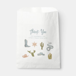 Little Cowboy Blue Baby Dusche Geschenktütchen