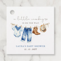 Little Cowboy Boy Baby Shower