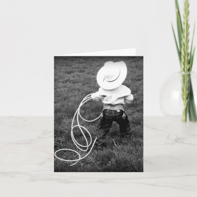 Little Cowboy Card Karte (Vorderseite)