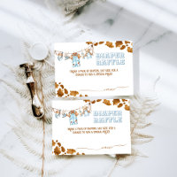 Little Cowboy Clothesline WildWest Boy Baby Shower