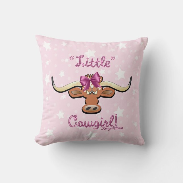 Little Cowgirl Kissen (Vorderseite)