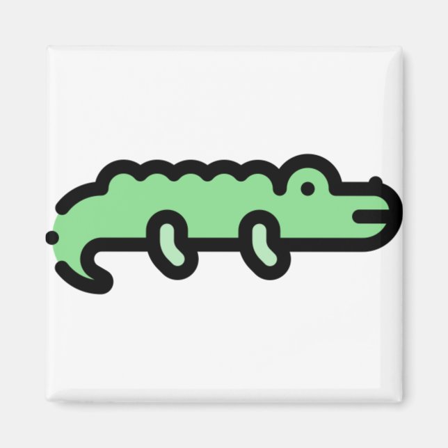 Little Crocodile Magnet (Vorne)