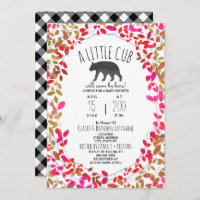 Little Cub Girly Greenerity Kariert Babydusche