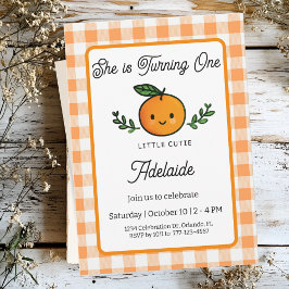 Little Cutie 1st Birthday Card Invitation Einladung