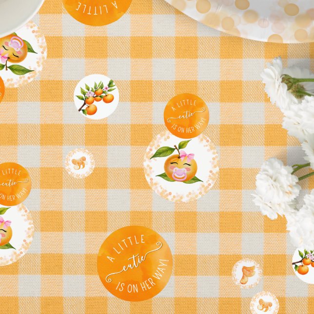 Little Cutie Baby Shower Table Confetti Konfetti (Von Creator hochgeladen)