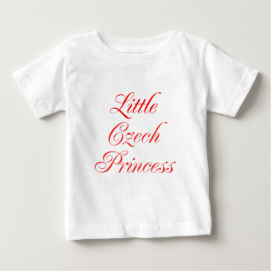 Little Czech Princess Baby T-shirt