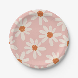 Little Daisy Theme Girl Birthday Pappteller