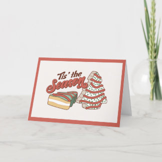 Little Debbie Christmas Card Dankeskarte
