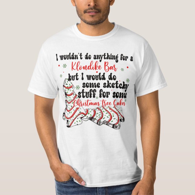 Little Debbie Holiday Cake, Little Debbie, Funny X T-Shirt (Vorderseite)