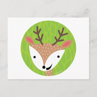 Little Deer - Waldfreunde Postkarte