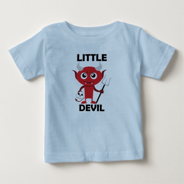 Little Devil - Baby Fine Jersey T - Shirt  (Vorderseite)