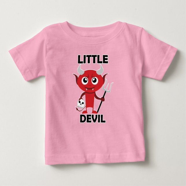 Little Devil - Baby Fine Jersey T - Shirt (Vorderseite)