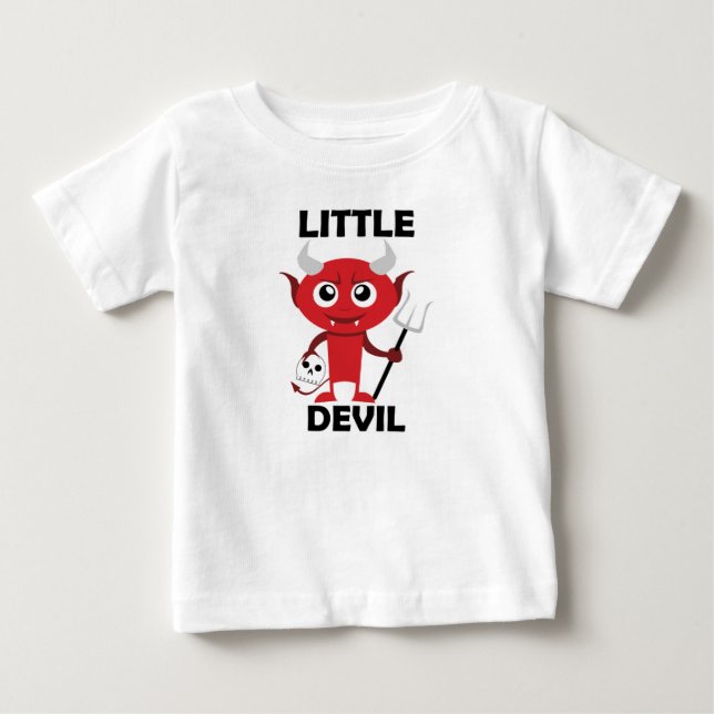 Little Devil - Baby Fine Jersey T - Shirt  (Vorderseite)