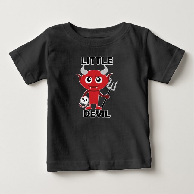 Little Devil - Baby Fine Jersey T - Shirt  (Vorderseite)