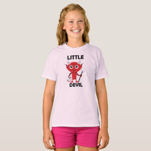 Little Devil - Girls' Basic T - Shirt