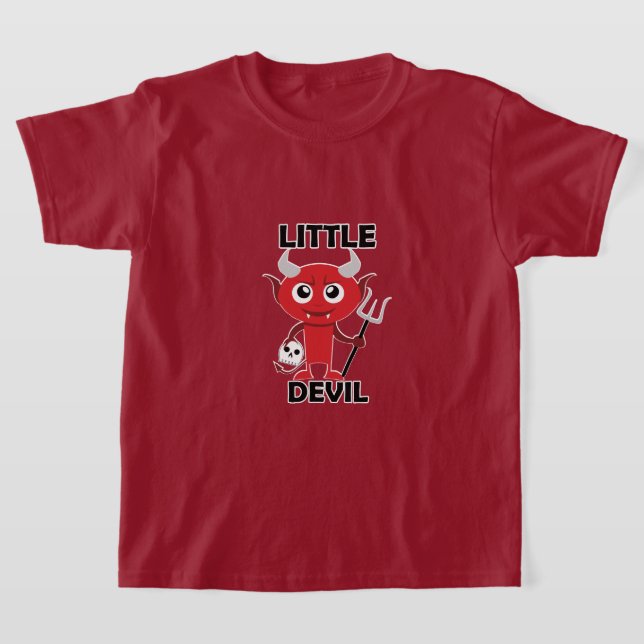 Little Devil - Girls' Basic T - Shirt (Ablage )