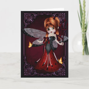 Little Devil Ladybug Design 3 Grußkarte Karte