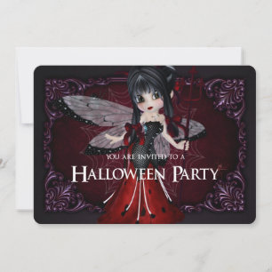 Little Devil Ladybug Fantasy Halloween 1 Einladung